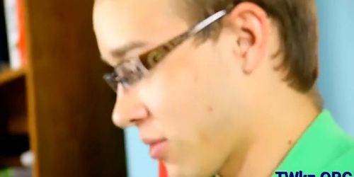 Hot teen gays fuck in school