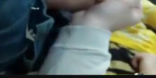 uncle jerks off boy in car