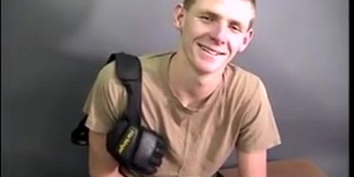 Gay slut loves the feel of cock